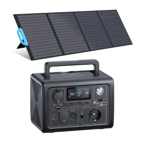 BLUETTI EB3A + PV120 Solar Generator Kit