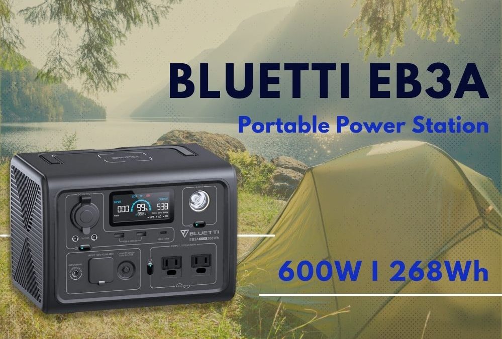 BLUETTI: Unleash Your Power with EB3A Portable Power Station