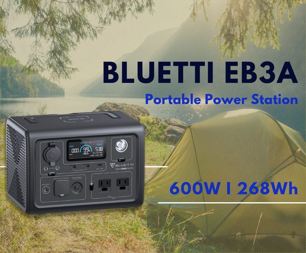 BLUETTI: Unleash Your Power with the EB3A Portable Power Station
